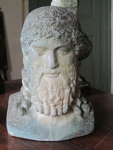 Antiques Atlas 1980s Bust Of A Greek Head