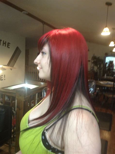 Check spelling or type a new query. High Definition Red and Black Hair Color. Color by ...