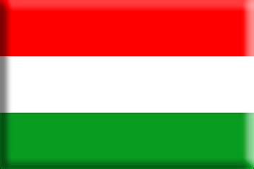La bandera de hungria esta fabricada con un tejido 100% poliéster con un gramaje de 120 gr. Banderas de Hungría