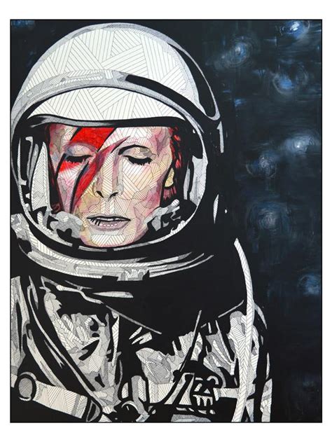 Sake and strange divine… on thursday 5th april 1973, david bowie and travelling companion, geoff maccormack, docked at yokohama in japan aboard the ss oronsay, ahead of david's first shows in the country. Art Poster featuring Lyneth Morgan's 'David Bowie ...