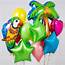 Tropical Crazy Party Balloon Bunch By Bubblegum Balloons 