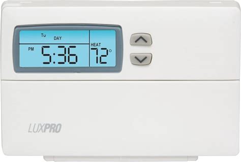 How To Set The Temperature On Luxpro Thermostats Hunker