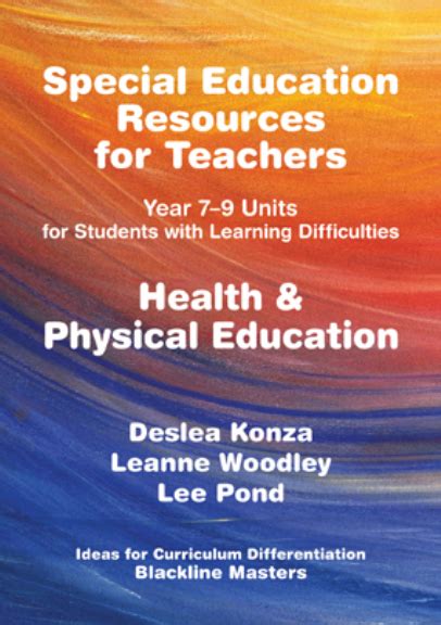 Buy Book Special Education Resources For Teachers Health And Physical
