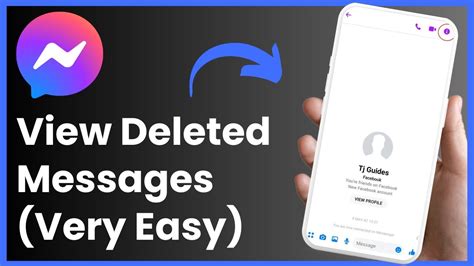 How To See Deleted Messages On Messenger Youtube