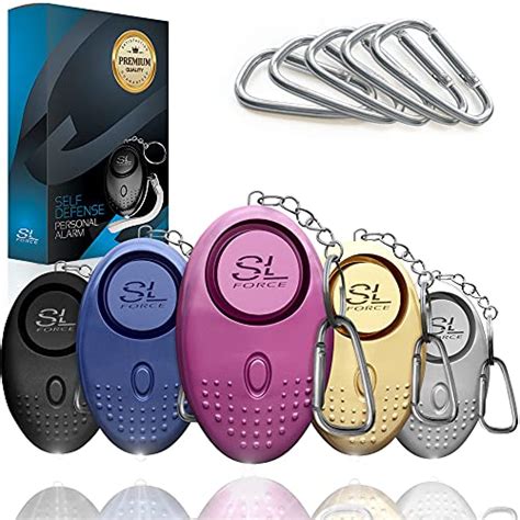 Slforce Personal Alarm Keychain Pack Personal Alarms For Women