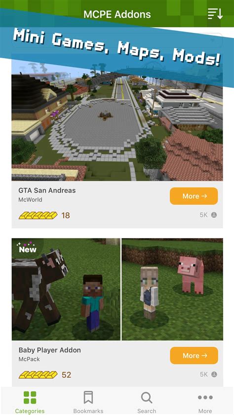 Addons For Minecraft Apk لنظام Android تنزيل