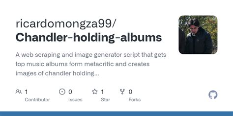 Github Ricardomongza99chandler Holding Albums A Web Scraping And