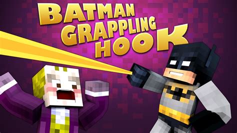 Minecraft Mods Batman Grappling Hook Crazy Craft 2 Ep1 Youtube