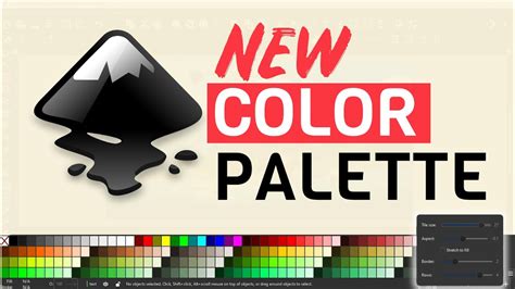 New Inkscape 1 2 Refactored Color Palette Is Incredible YouTube