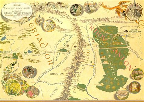 Mapa De El Hobbit