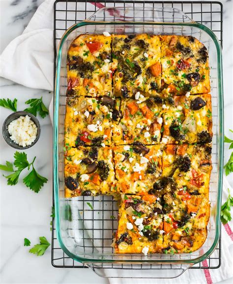 Vegetarian Breakfast Casserole Perfect For A Crowd