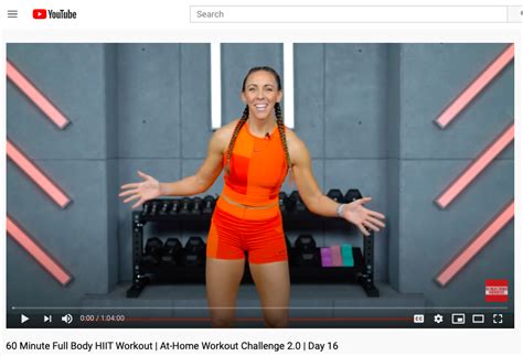 Try It Sydney Cummings 60 Minute Full Body Sweat Workout The Spokesman