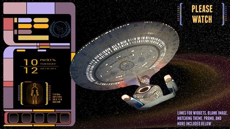 Star Trek Lcars Display Live I Demonstration Tutorial Youtube