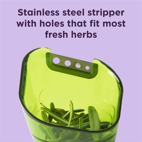 Chefn Zipstrip Herb Stripper Updated Design Green — Chimiya