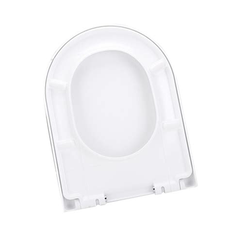 Adjustable Bathroom Toilet Seat Lid Cover Elongated Closed Front Soft