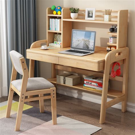 Купить Нордический дерево письменный стол спальня ребенок домой запись