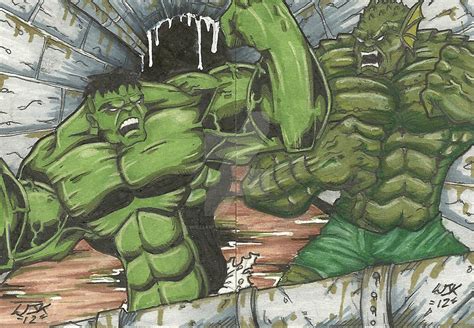 Hulk Vs Abomination By William Kunkle On Deviantart