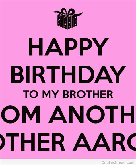 Older Brother Birthday Quotes Quotesgram