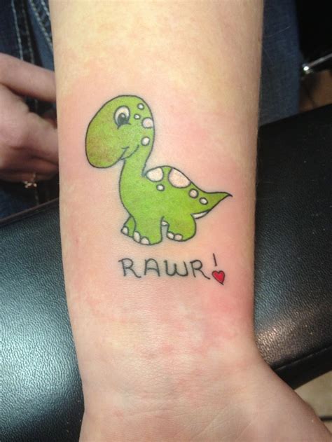 3d kid baby cartoon dinosaurs car waterproof temporary tattoo sticker pastetyjca. 11 Delightful Dinosaur Tattoos
