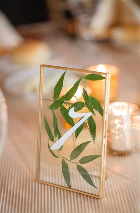 25 Unique Wedding Table Number Ideas - Tidewater and Tulle | Timeless