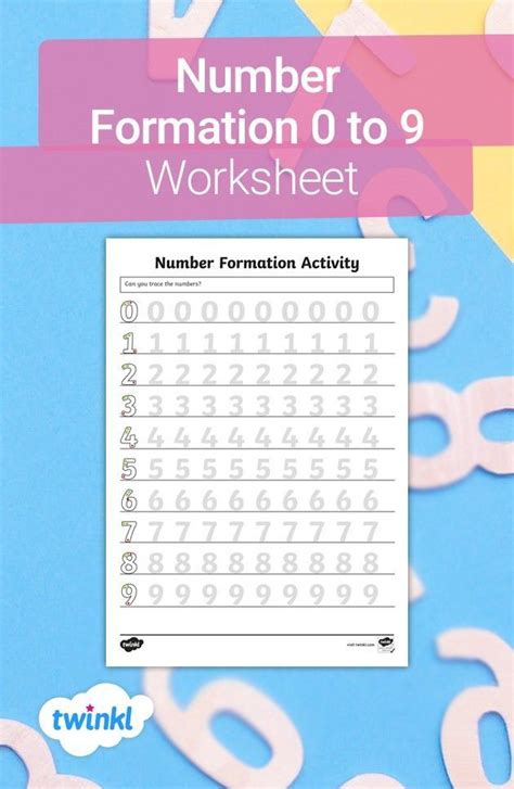 Number Formation Worksheets