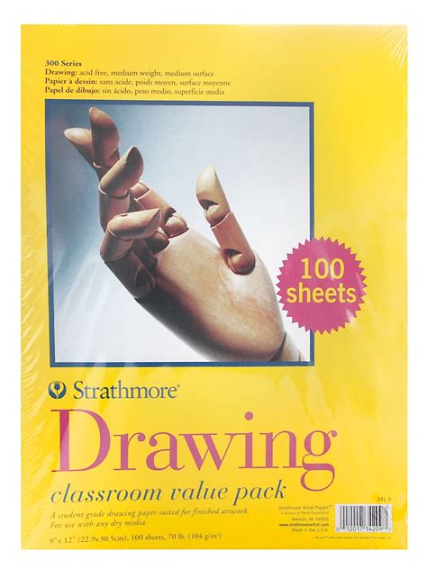 Strathmore Drawing Paper 9x12 100 Sheets