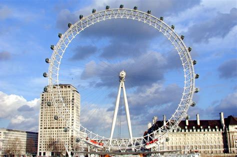London Sehenswürdigkeiten Das Riesenrad London Eye