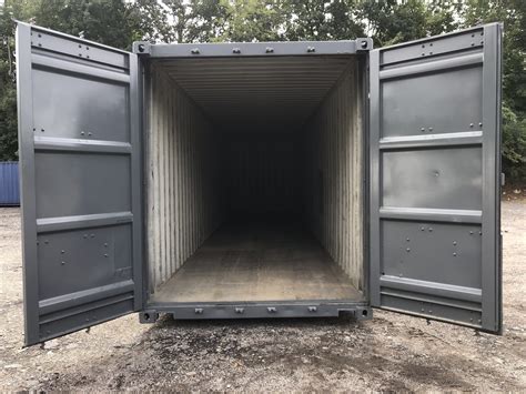 Refurbished 40ft High Cube Shipping Storage Container Sbs Vending