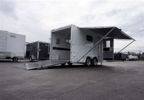 16 Toy Hauler This 16 Long Toy Hauler Is Outfitted With 24 Feet Of