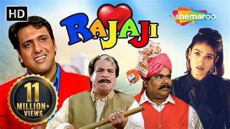 Rajaji Full Movie Superhit Comedy Movie Govinda Raveen Tandon