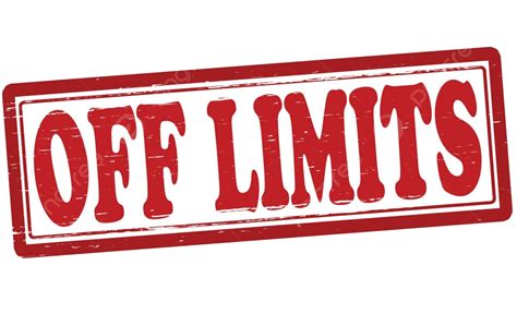 Off Limits Red Vector Rubber Vector Red Vector Rubber Png And Vector