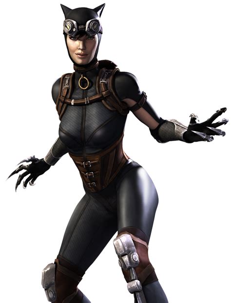 Fornite Catwoman Comic Book Outfit خلفية Png