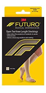 Futuro Ultra Sheer Knee Highs For Women Nude Large Mild Mm Hg