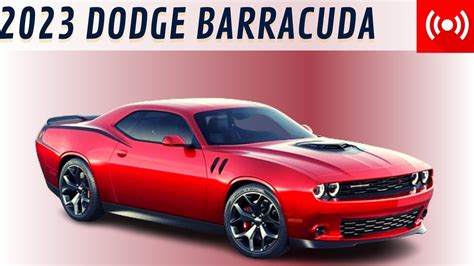 New 2023 Dodge Barracuda Facelift Launch Specifications Pricing Reviews Youtube