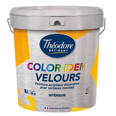 La peinture pour mur abîmé est une peinture enduit très épaisse, capable de couvrir trous superficiels et microfissures évitant ainsi d'enduire et de poncer . Peinture acrylique velours pour surfaces murales chambre ...