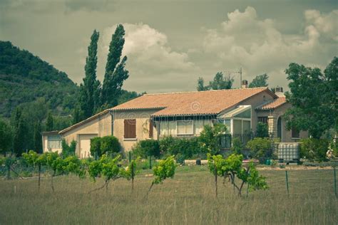 Farmhouse In Provence Mountains France Stock Photo Image Of Rural