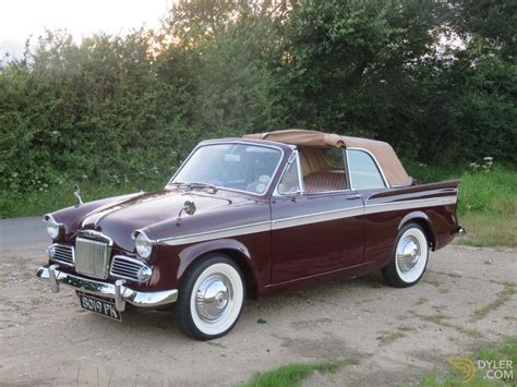 Classic 1963 Sunbeam Rapier 3a Convertible Rootes Group For Sale Dyler