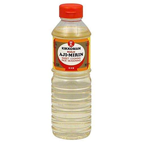 Kikkoman Manjo Aji Mirin 17 Ounce Plastic Bottle Pack Of 3 By