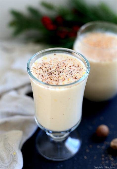 Spiked Vegan Eggnog Recipe Healthier And Low Fat Delightful Mom Food