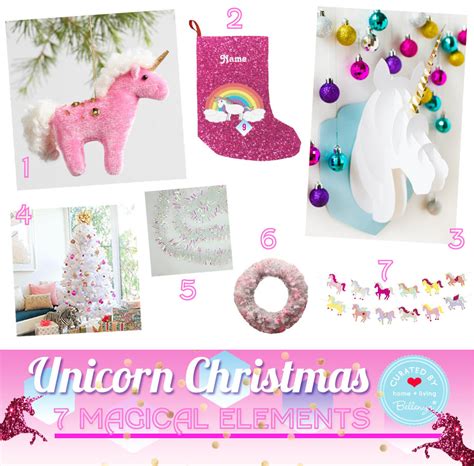 Unicorn Christmas Decor A Magical Look For Your Home