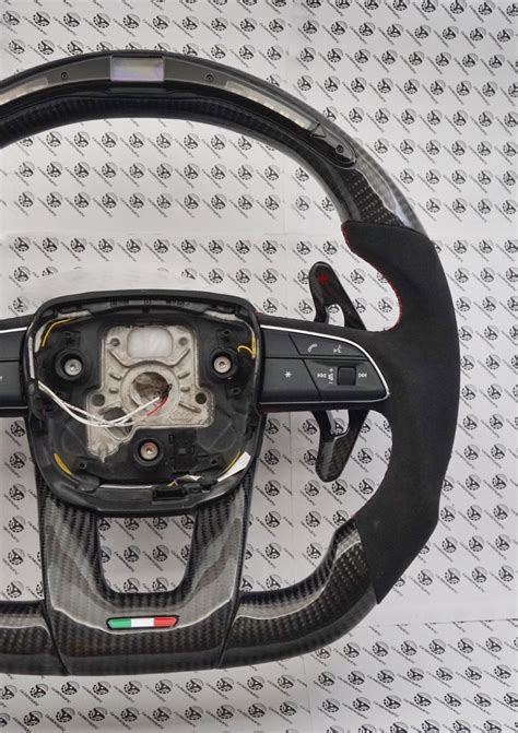 Lamborghini Urus Custom Carbon Fiber Steering Wheel With Led Shift