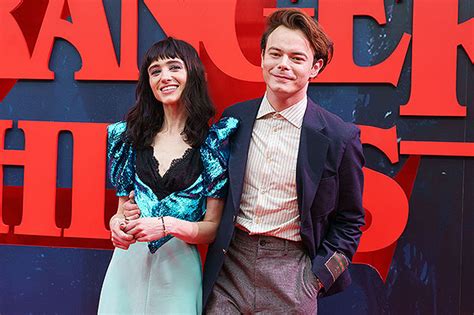 Natalia Dyer And Charlie Heaton At Stranger Things 4 Premiere Photos