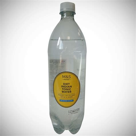 How many grams of sugar in tonic water? Diet Indian Tonic Water 1l