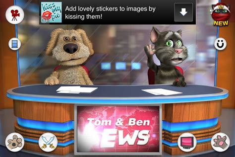 Free Iphone Entertainment App Talking Tom And Ben News