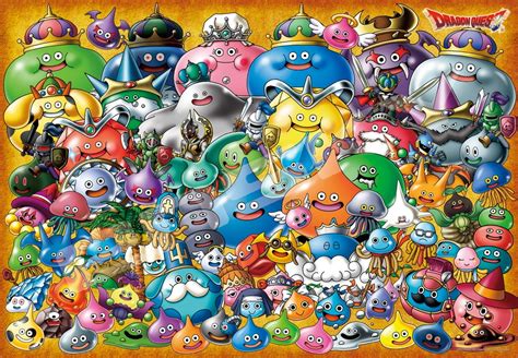 Jigsaw Puzzle Dragon Quest Most Of The Slimes Have Appeared 1000pcs No Ep4868 735 X 510mm