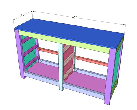 Diy Modern Farmhouse 6 Drawer Dresser Shanty 2 Chic Diy Dresser Build