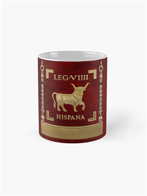 Standard Of The Spanish 9th Legion Vexillum Of Legio Ix Hispana Mug