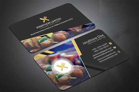 Restaurant Business Card Template Design 822431 Business Cards