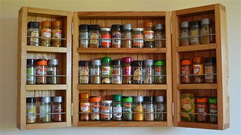 Panelled Herb Spice Cupboard Etsy