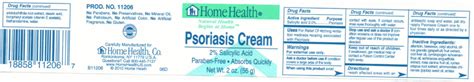 Home Health Psoriasis Cream